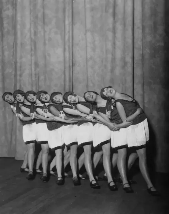 Framed Print : Chorus Girls Line Framed Print : Chorus Girls Line