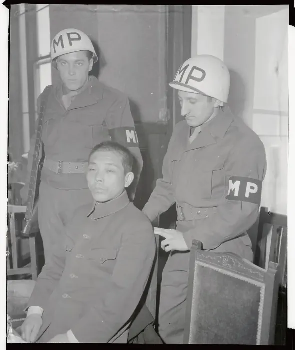 Framed Print : Chotaro Furushima War Crime Trial Framed Print : Chotaro Furushima War Crime Trial