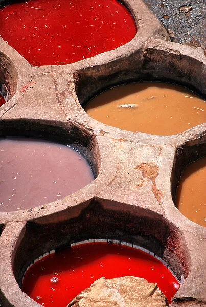 Chouara tannery, Fez - Moroccan culture