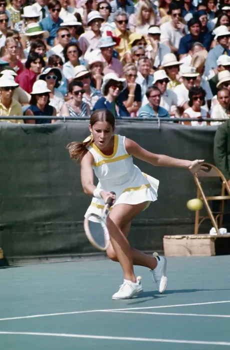 Framed Print : Chris Evert Hitting Tennis Ball Framed Print : Chris Evert Hitting Tennis Ball