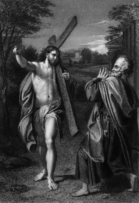 Framed Print : Christ Appears To Peter Framed Print : Christ Appears To Peter