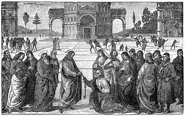 Christ Giving the Keys of the Kingdom to St. Peter