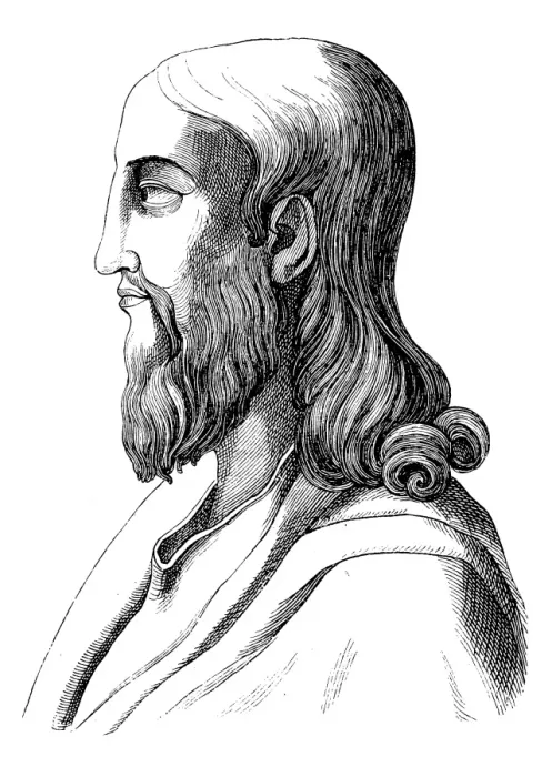 Framed Print : Christ image from the sixth century Framed Print : Christ image from the sixth century