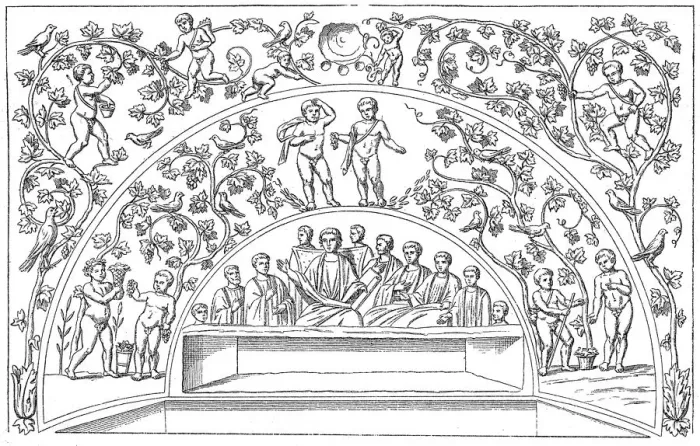Framed Print : Christ teaching surrounded by the Apostles Framed Print : Christ teaching surrounded by the Apostles