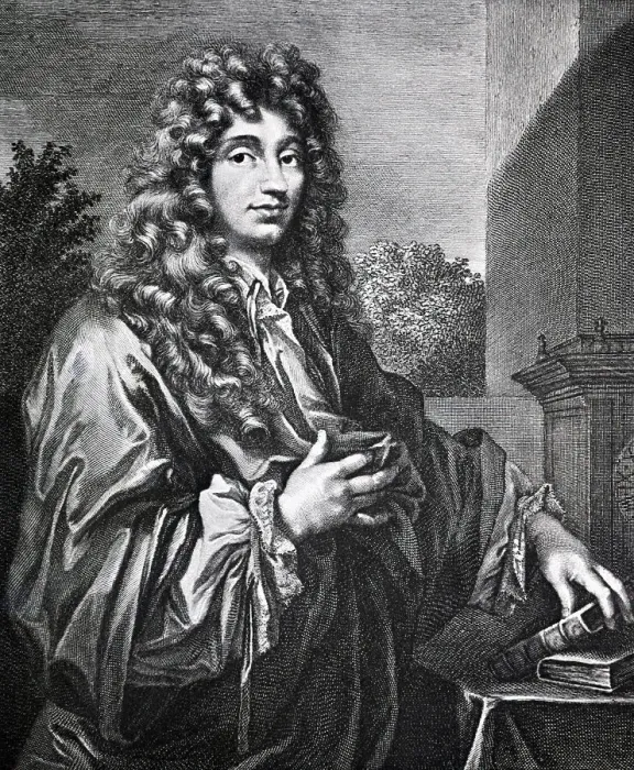 Framed Print : Christiaan Huygens Headshoulders Framed Print : Christiaan Huygens Headshoulders
