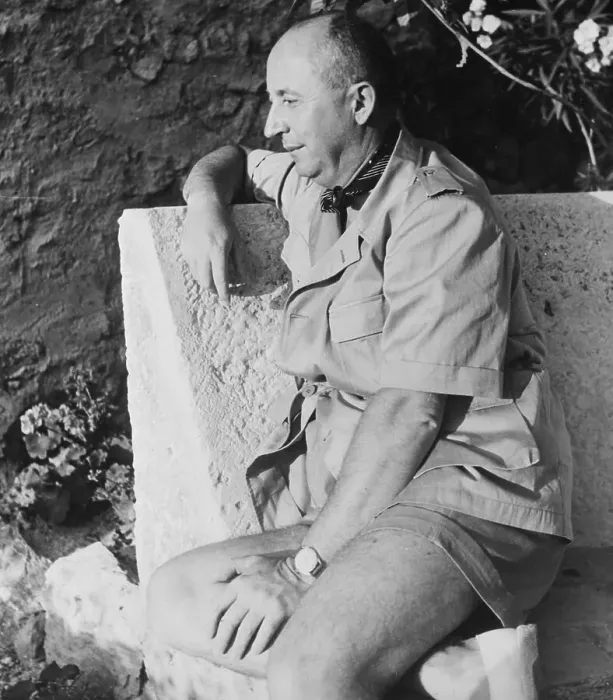 Framed Print : Christian Dior, Profile, Seated Framed Print : Christian Dior, Profile, Seated