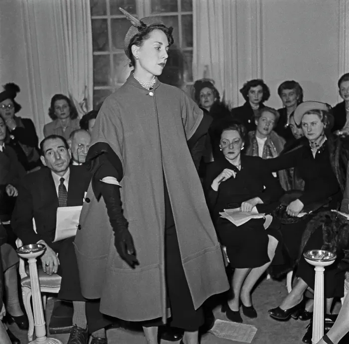 Framed Print : Christian Dior Summer 1948 Fashion Show Framed Print : Christian Dior Summer 1948 Fashion Show