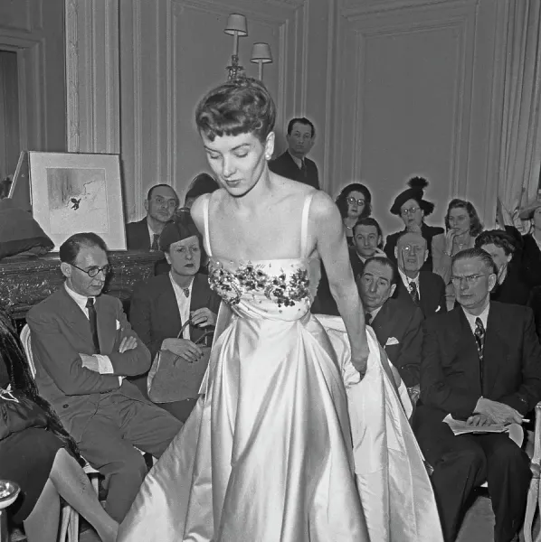 Christian Dior Summer 1948 Fashion Show Print. Art Prints, Posters