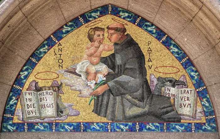 Framed Print : Christian Wall Mosaic, St. Anthony of Padua Church, Beyolu, Istanbul, Turkey Framed Print : Christian Wall Mosaic, St. Anthony of Padua Church, Beyolu, Istanbul, Turkey