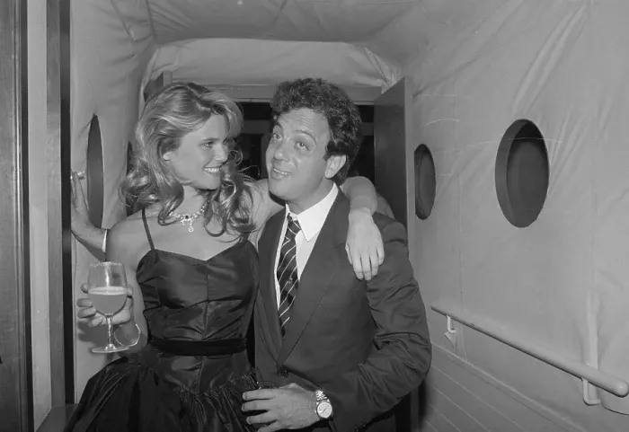Framed Print : Christie Brinkley and Billy Joel Framed Print : Christie Brinkley and Billy Joel