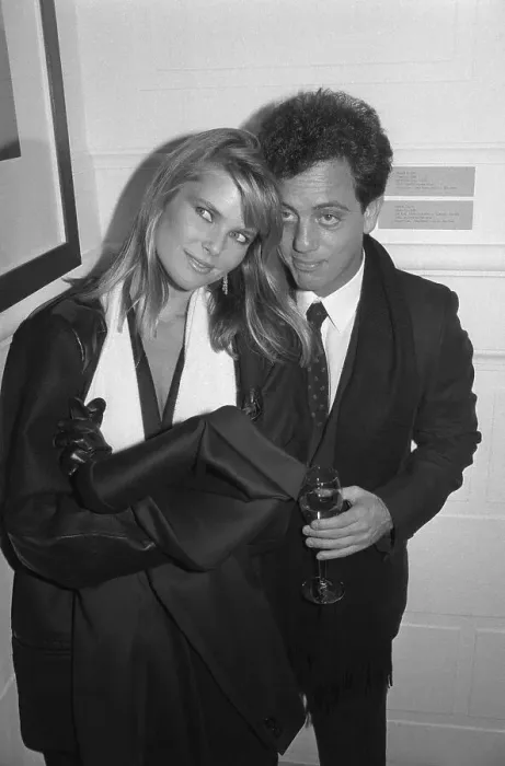 Framed Print : Christie Brinkley And Billy Joel