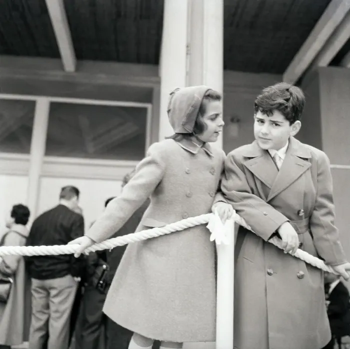 Framed Print : Christine and Alexander Onassis on Yacht Framed Print : Christine and Alexander Onassis on Yacht