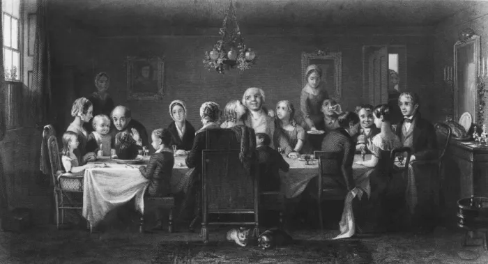 Framed Print : Christmas Dinner Framed Print : Christmas Dinner