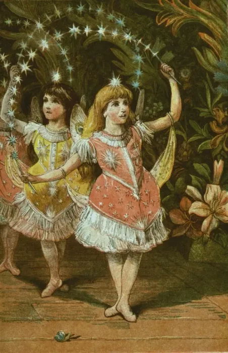 Framed Print : Christmas Fairies