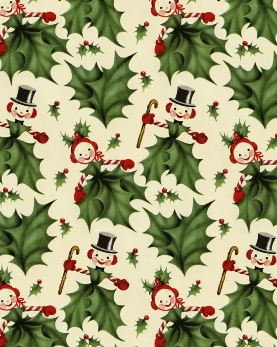 Framed Print : Christmas Holly Pattern Framed Print : Christmas Holly Pattern