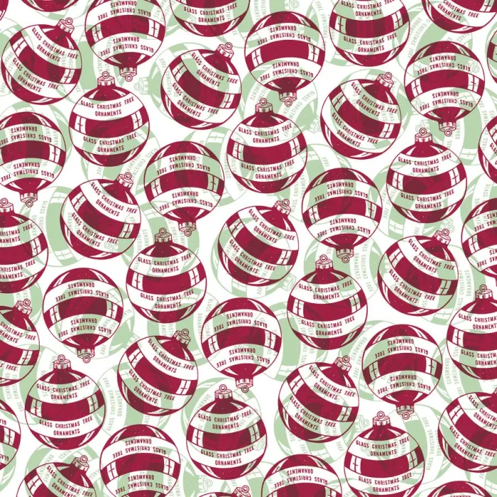 Framed Print : Christmas ornament pattern Framed Print : Christmas ornament pattern