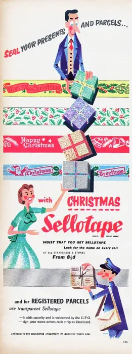 Framed Print : Christmas Sellotape Framed Print : Christmas Sellotape