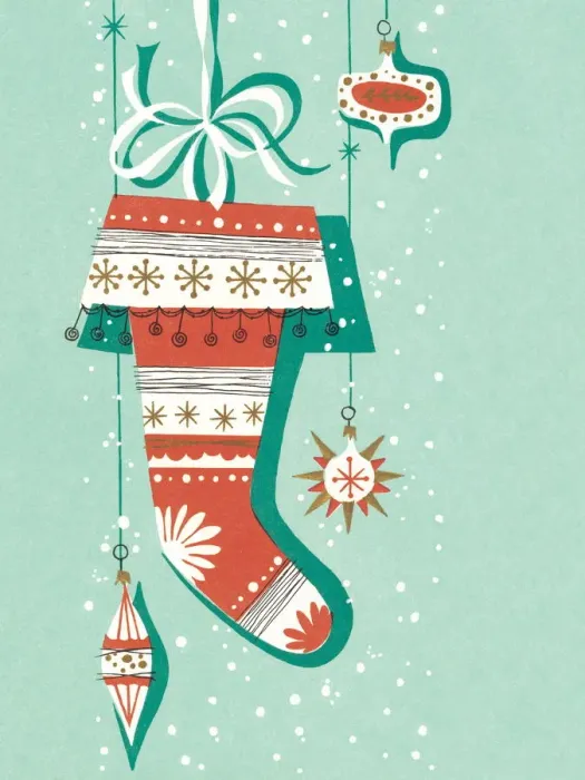 Framed Print : Christmas stocking