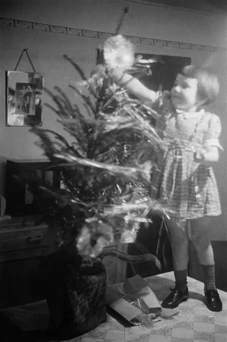 Framed Print : Christmas Street