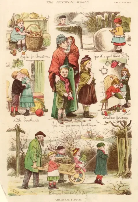 Framed Print : Christmas Studies Framed Print : Christmas Studies