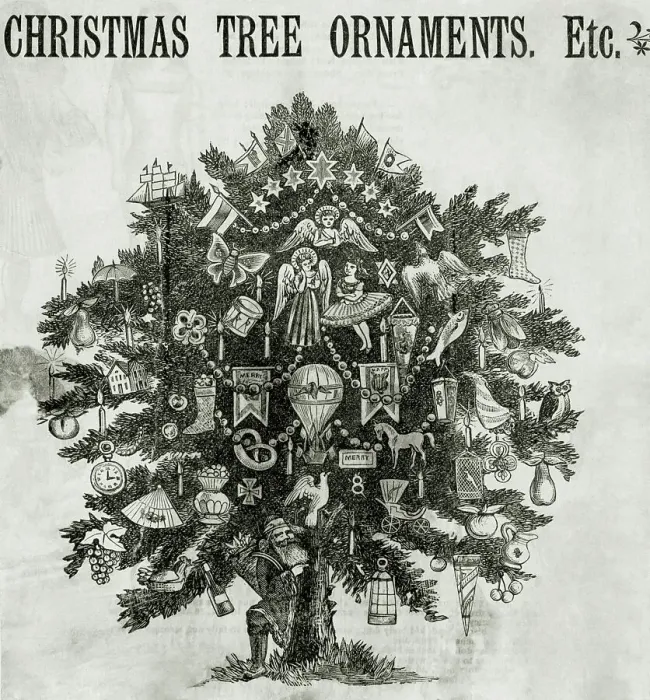 Framed Print : Christmas Tree With Ornaments Framed Print : Christmas Tree With Ornaments