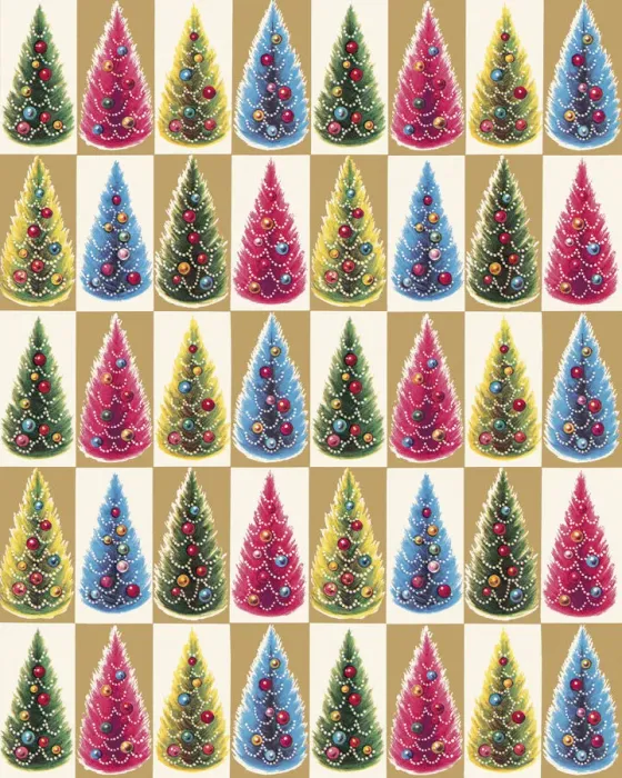 Framed Print : Christmas Tree Pattern Framed Print : Christmas Tree Pattern
