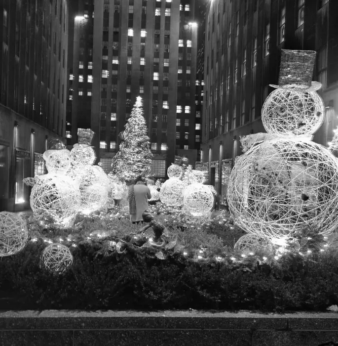 Framed Print : Christmas Tree at Rockefeller Center