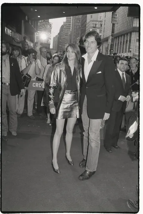 Framed Print : Christopher Reeve at Premiere Framed Print : Christopher Reeve at Premiere