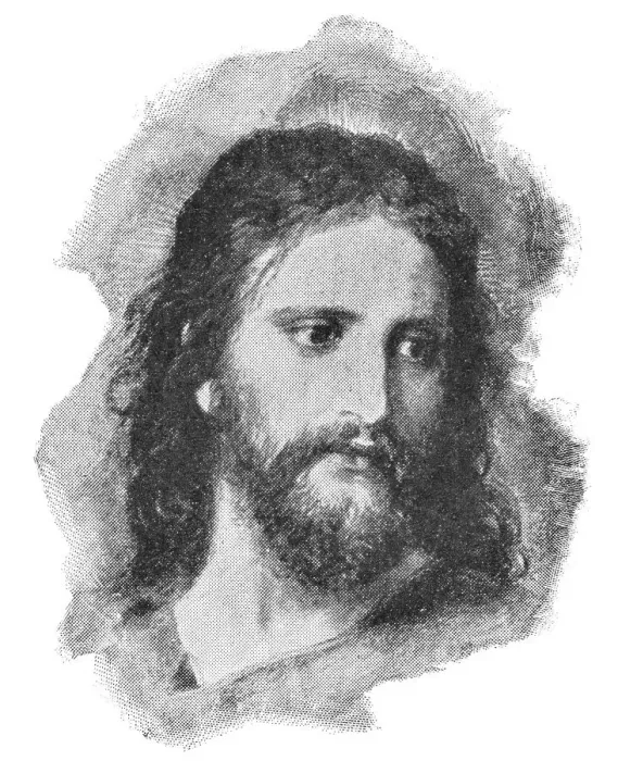 Framed Print : Christs Image by Heinrich Hofmann - 19th Century Framed Print : Christs Image by Heinrich Hofmann - 19th Century
