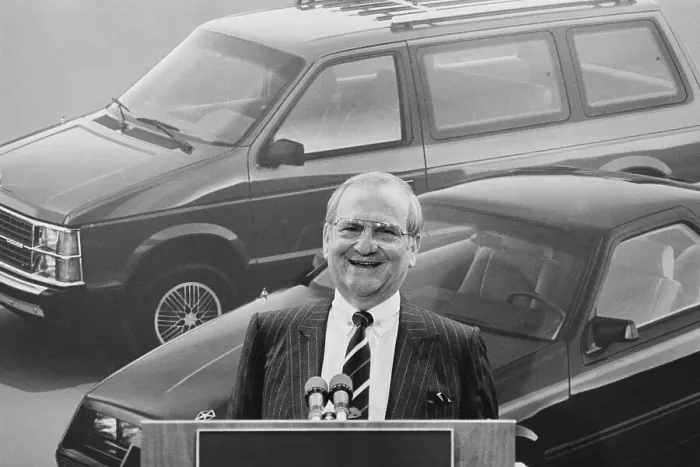 Framed Print : Chrysler Chairmen Lee Iacocca Speaking Framed Print : Chrysler Chairmen Lee Iacocca Speaking