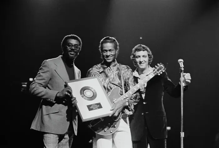 Framed Print : Chuck Berry