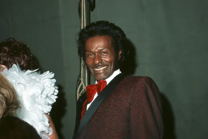 Framed Print : Chuck Berry Attends An Event Framed Print : Chuck Berry Attends An Event