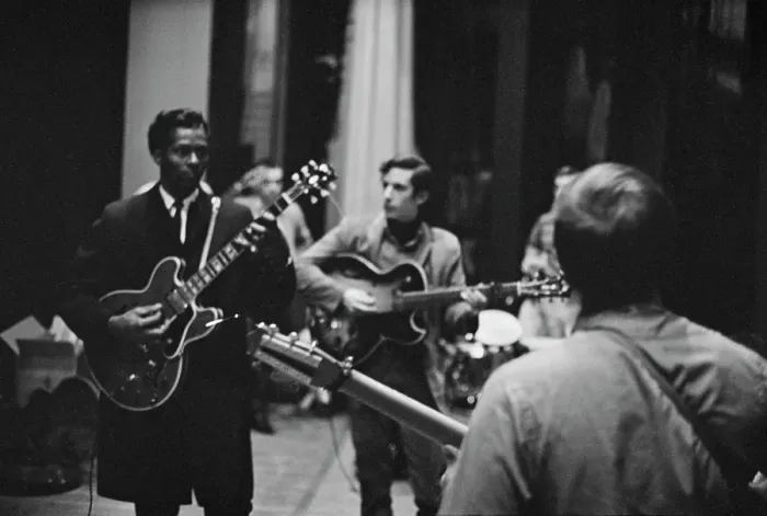 Framed Print : Chuck Berry and The Blues Project