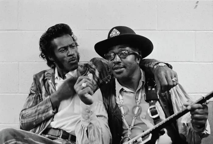 Framed Print : Chuck Berry And Bo Diddley Framed Print : Chuck Berry And Bo Diddley