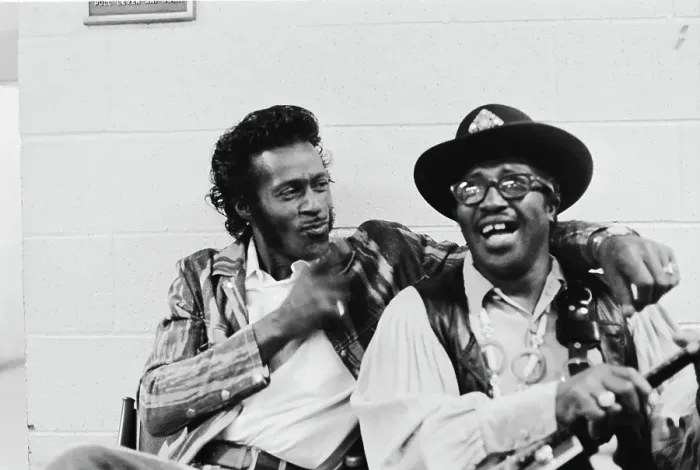 Framed Print : Chuck Berry And Bo Diddley Framed Print : Chuck Berry And Bo Diddley