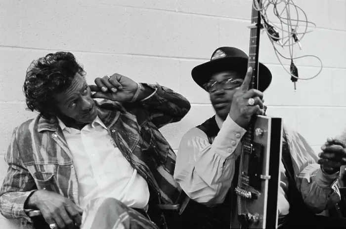 Framed Print : Chuck Berry And Bo Diddley Framed Print : Chuck Berry And Bo Diddley