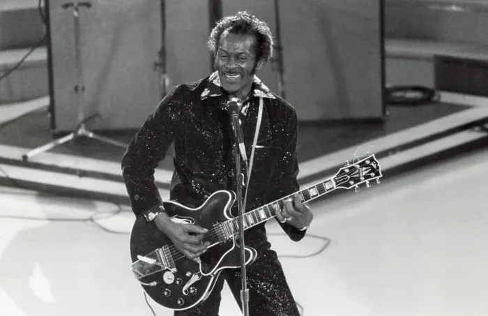 Framed Print : Chuck Berry Performing Framed Print : Chuck Berry Performing
