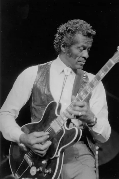 Framed Print : Chuck Berry Performing Framed Print : Chuck Berry Performing