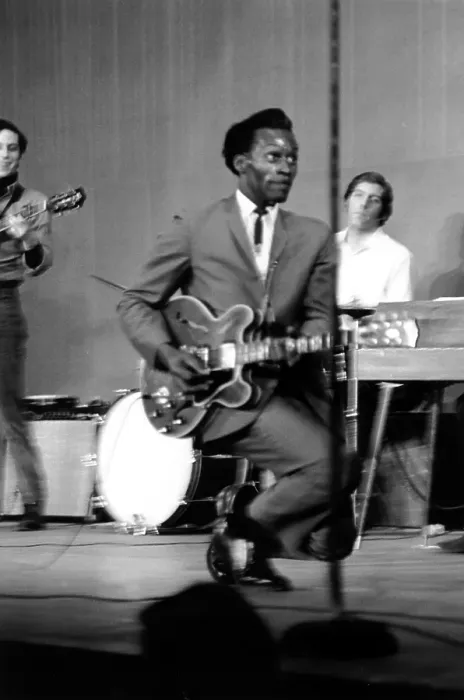 Framed Print : Chuck Berry Performing Framed Print : Chuck Berry Performing