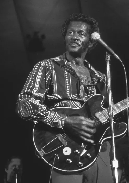 Framed Print : Chuck Berry Performs In Minnesota Framed Print : Chuck Berry Performs In Minnesota