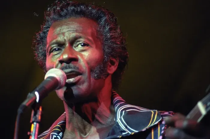 Framed Print : Chuck Berry Performs In Minnesota Framed Print : Chuck Berry Performs In Minnesota