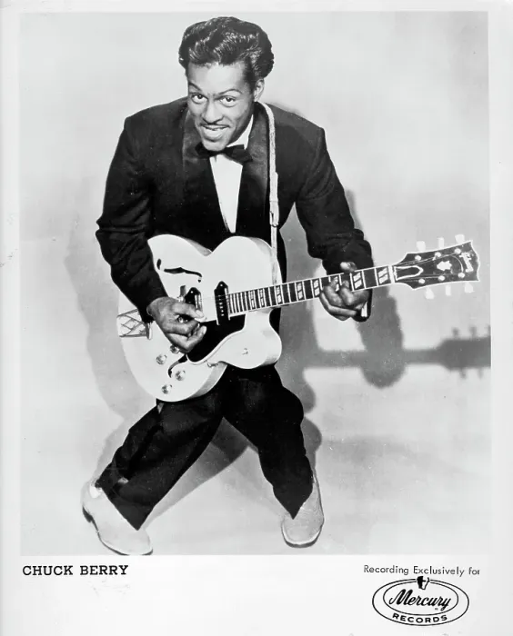 Framed Print : Chuck Berry Portrait