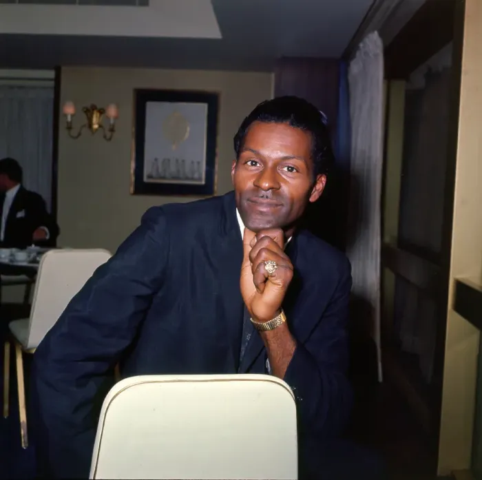 Framed Print : Chuck Berry Portrait Session