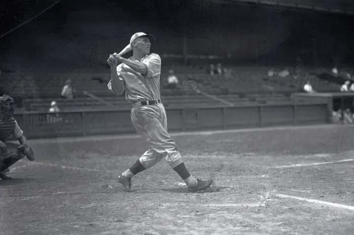Framed Print : Chuck Klein Swinging His Bat Framed Print : Chuck Klein Swinging His Bat