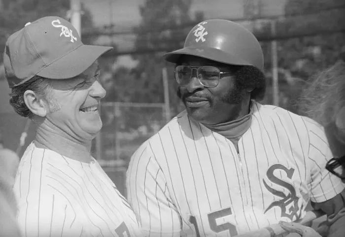 Framed Print : Chuck Tanner and Dick Allen