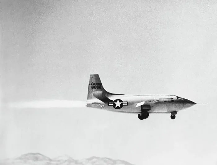 Framed Print : Chuck Yaeger Pilots the Bell X-1 Framed Print : Chuck Yaeger Pilots the Bell X-1