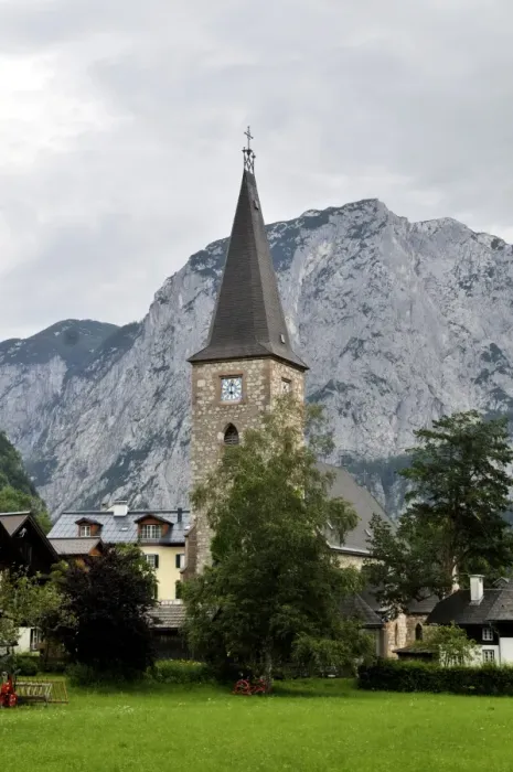 Framed Print : Church of Altaussee in the Fischerndorf quarter, Ausseerland, Salzkammergut, Styria, Austria, Europe Framed Print : Church of Altaussee in the Fischerndorf quarter, Ausseerland, Salzkammergut, Styria, Austria, Europe