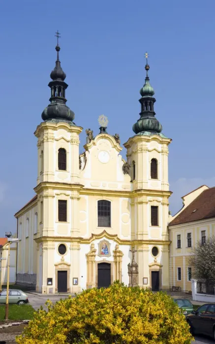 Framed Print : Church of Ascension of Virgin Mary in Straznice, Hodonin district, South Moravia region, Czech Republic, Europe Framed Print : Church of Ascension of Virgin Mary in Straznice, Hodonin district, South Moravia region, Czech Republic, Europe