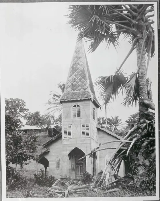 Framed Print : Church Established on Hospital Grounds