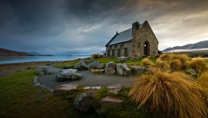 Framed Print : Church of good shepherd Framed Print : Church of good shepherd